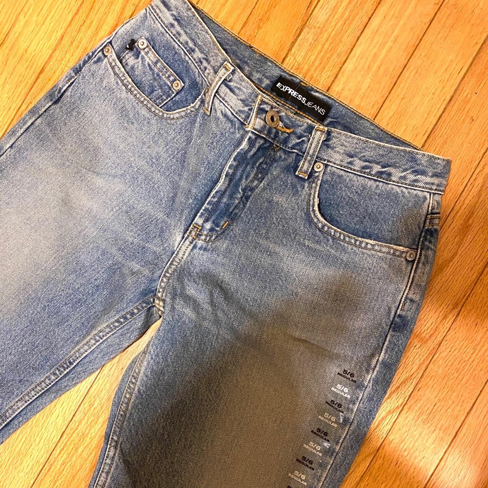 Express Low Rise Boot Cuts NWT 5/6